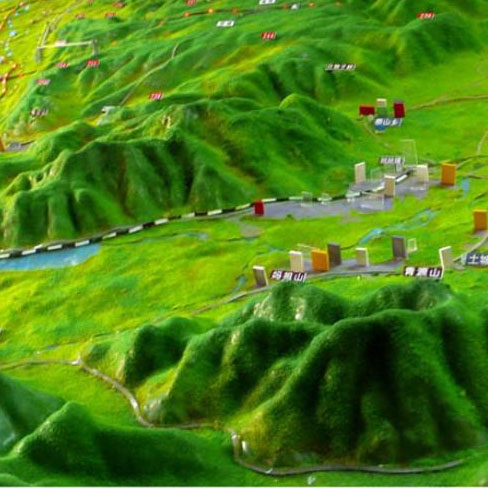 地形地貌沙盤模型製作案例