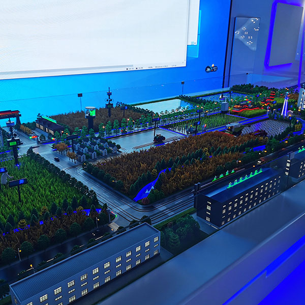 智慧農業沙盤模型製作案例