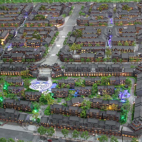 古建築沙盤模型製作案例