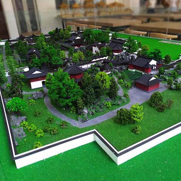 古建築沙盤模型製作案例