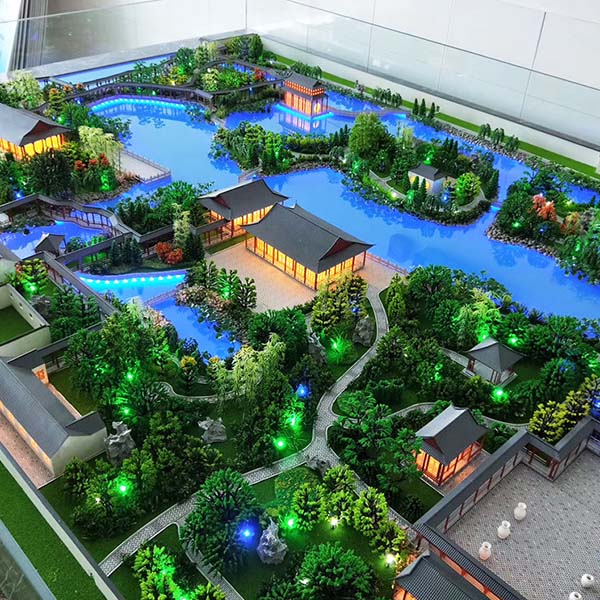 古建築沙盤模型製作案例