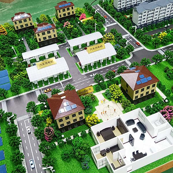 太陽能光伏發電沙盤模型製作案例