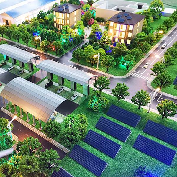 太陽能光伏發電沙盤模型製作案例