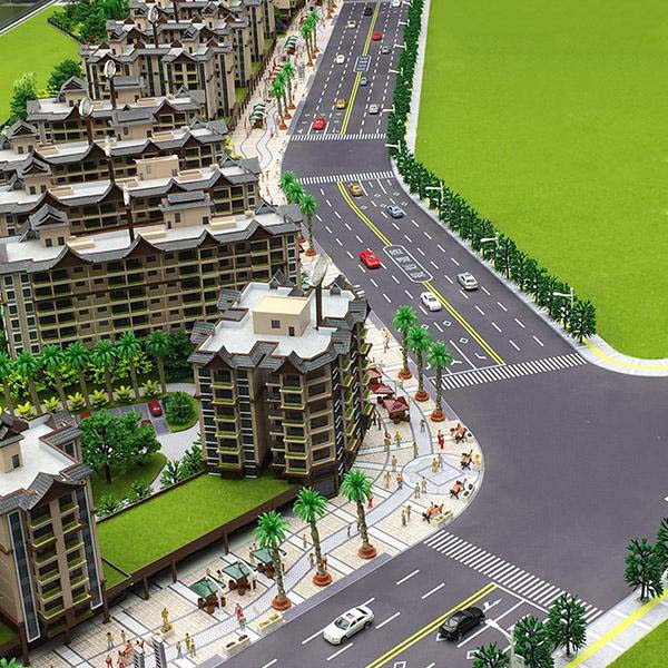 城區規劃沙盤模型製作案例