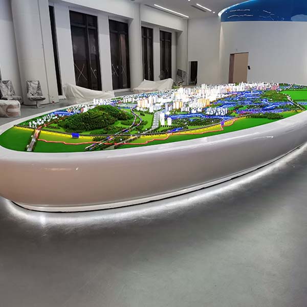 城區規劃沙盤模型製作案例