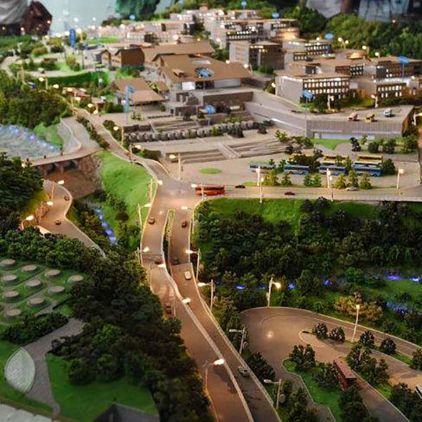 新農村改造規劃沙盤模型製作案例