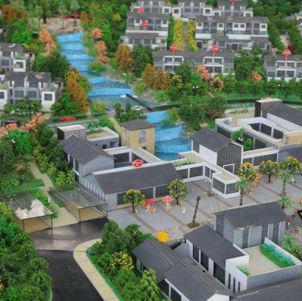 新農村改造規劃沙盤模型製作案例