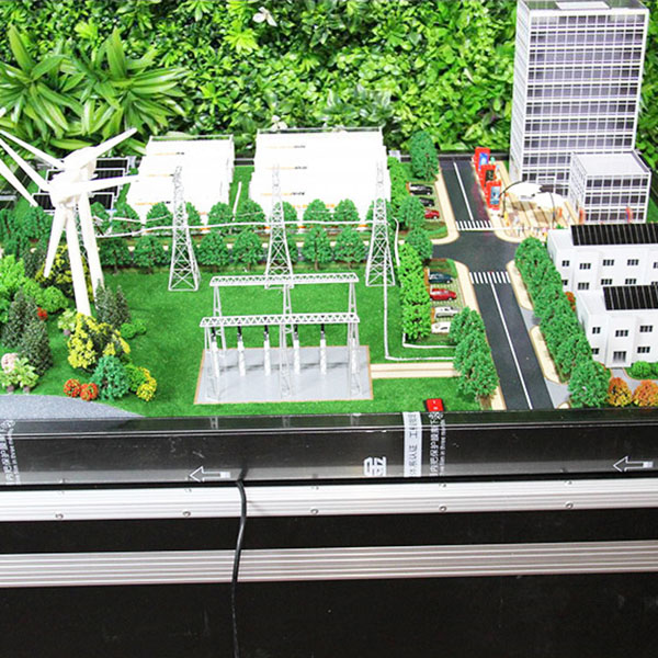 風力發電沙盤模型製作案例