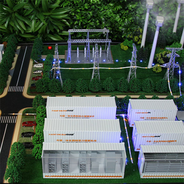 風力發電沙盤模型製作案例