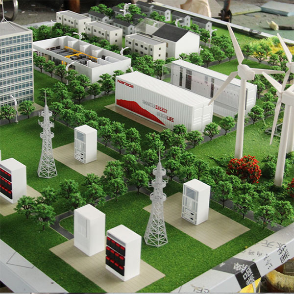 風力發電沙盤模型製作案例