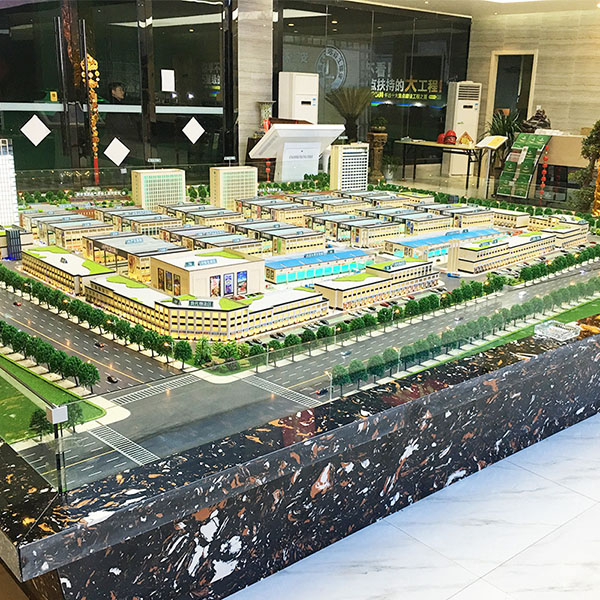 商業建築沙盤模型製作案例