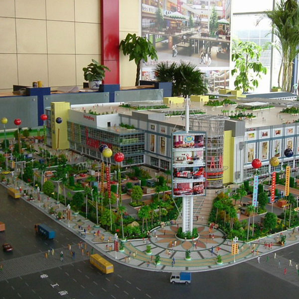 商業建築沙盤模型製作案例