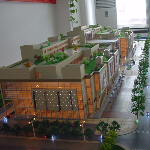 商業建築沙盤模型製作案例