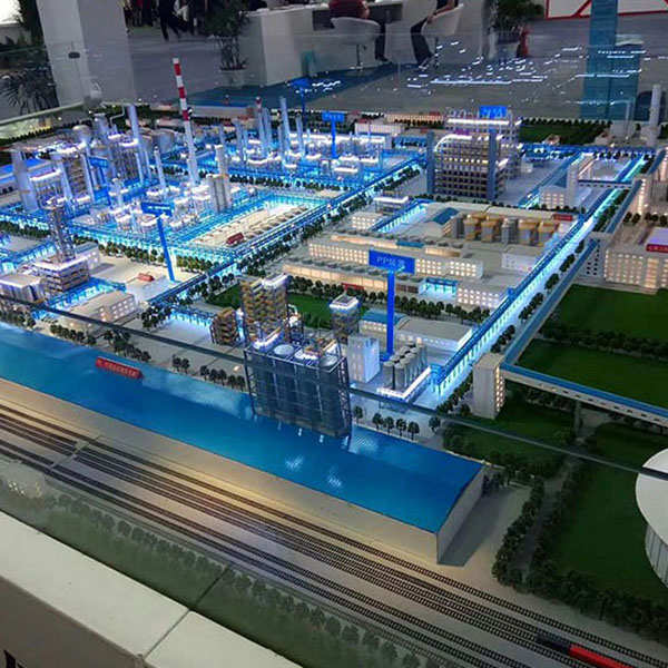 廠區工業沙盤模型製作案例