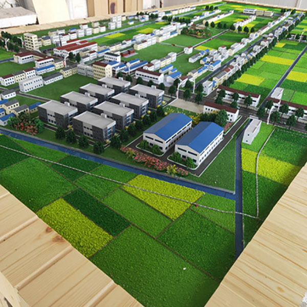 城鎮規劃沙盤模型製作案例