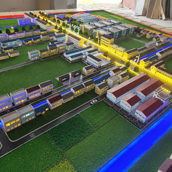 城鎮規劃沙盤模型製作案例