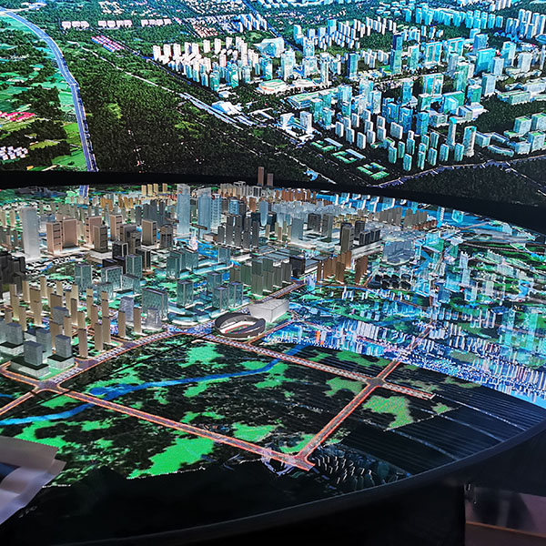 城市規劃數字沙盤模型製作案例