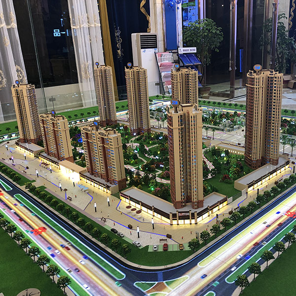 售樓處沙盤模型製作案例