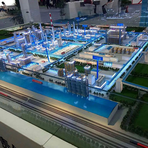 廠區規劃沙盤模型製作案例