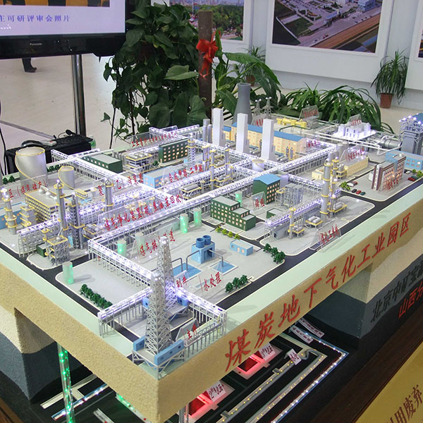 廠區規劃沙盤模型製作案例