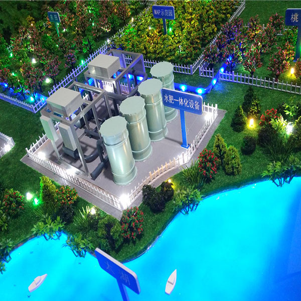 智慧農業沙盤模型製作案例