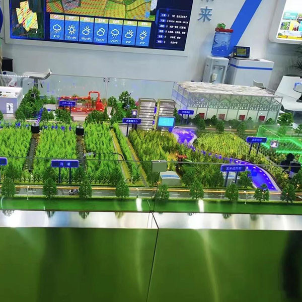 智慧農業沙盤模型製作案例