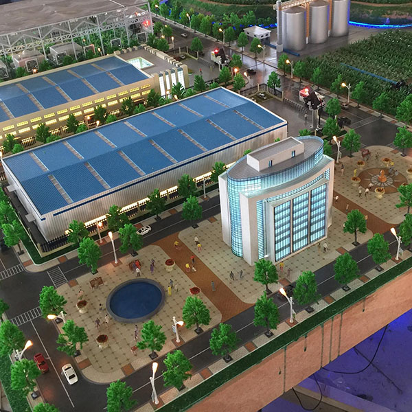 智慧農業沙盤模型製作案例