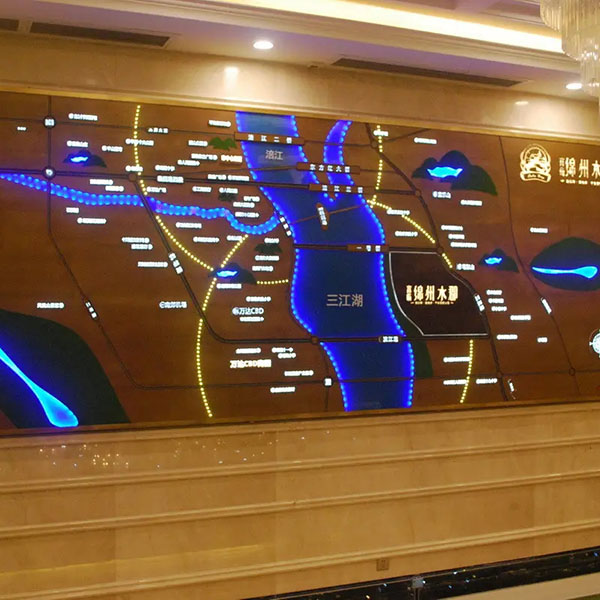 區位沙盤模型製作案例