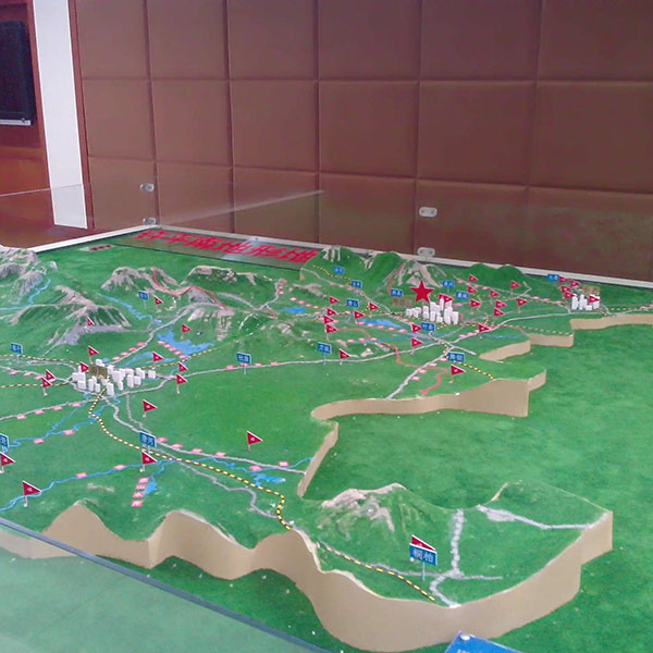 地形地貌沙盤模型製作案例
