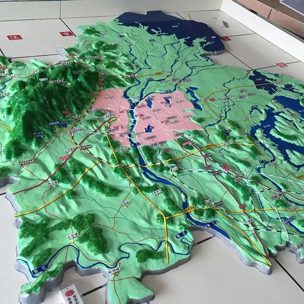 地形地貌沙盤模型製作案例