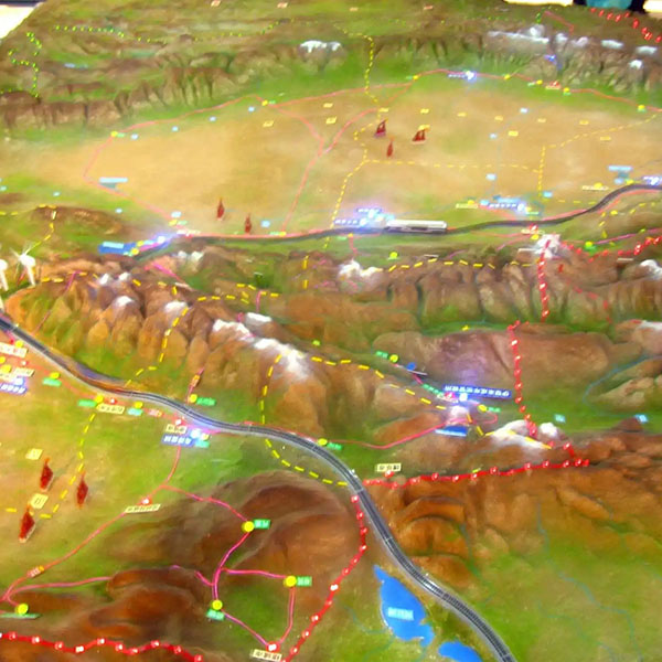 地形地貌沙盤模型製作案例