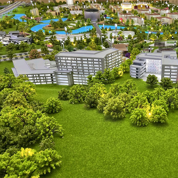 城市規劃沙盤模型製作案例