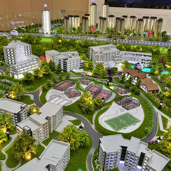 城市規劃沙盤模型製作案例