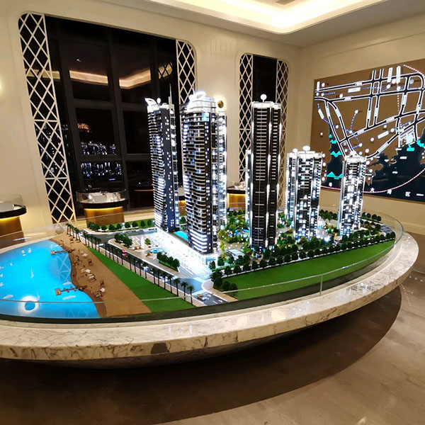 商業綜合體建築模型沙盤製作案例