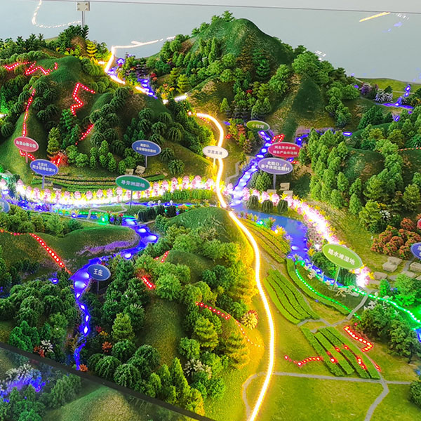 地形地貌沙盤模型製作案例