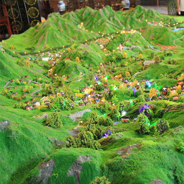 地形地貌沙盤模型製作案例