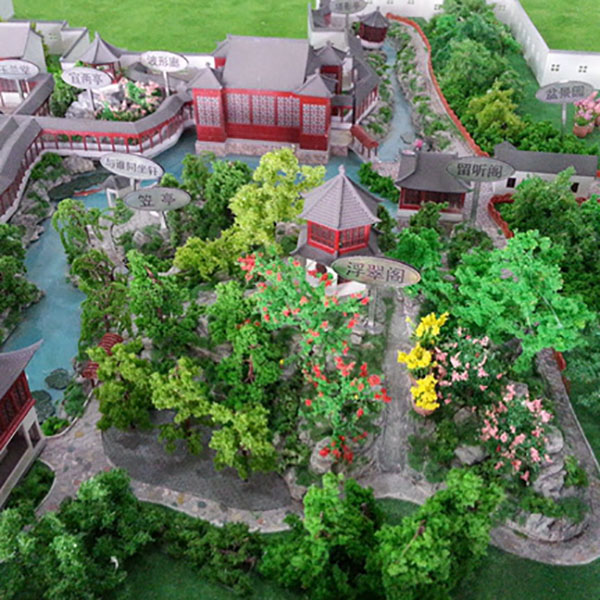 園林景觀沙盤模型製作案例
