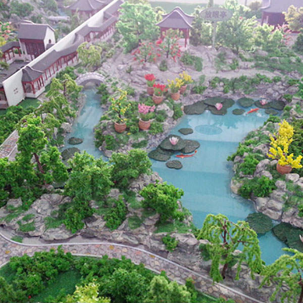 園林景觀沙盤模型製作案例