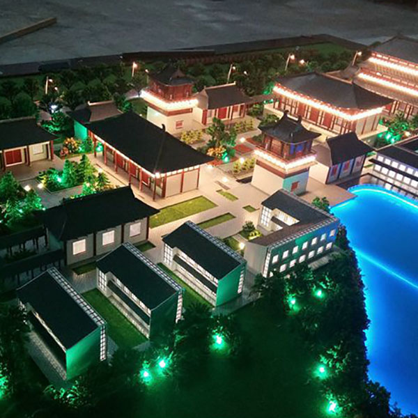古建築沙盤模型製作案例