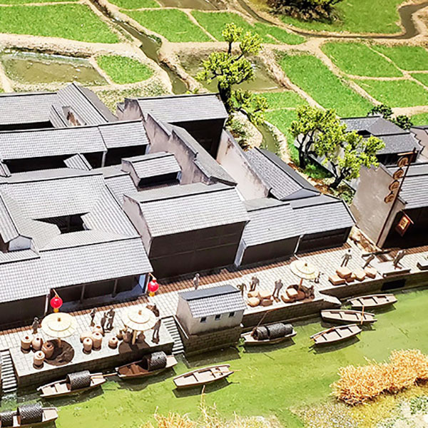 古建築沙盤模型製作案例