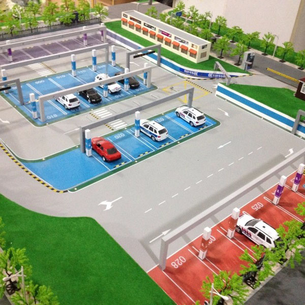 智能交通沙盤模型製作案例