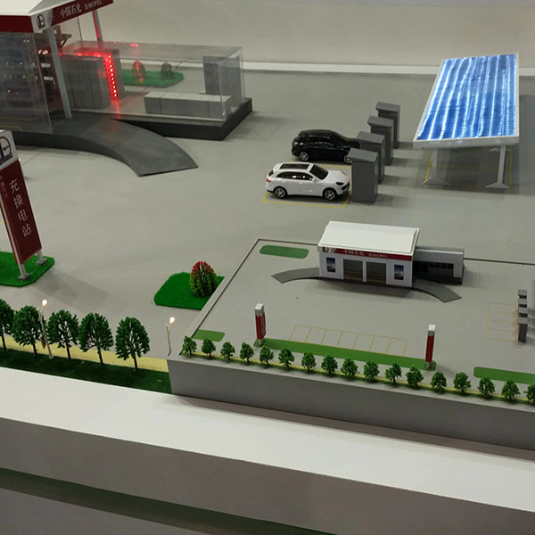 智能交通沙盤模型製作案例