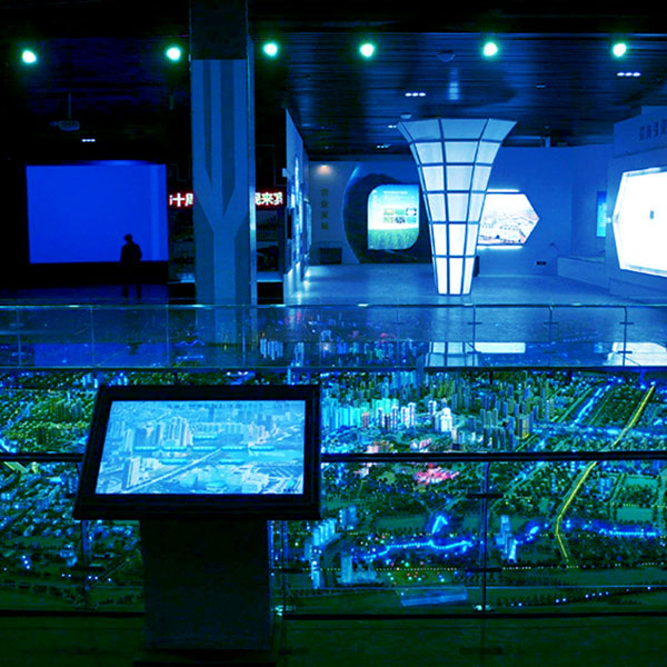 多媒體智能沙盤模型製作案例