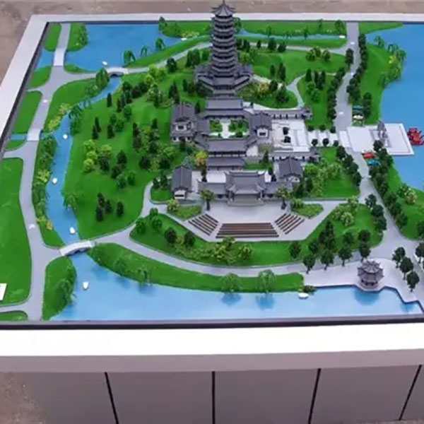 園林景觀沙盤模型製作案例