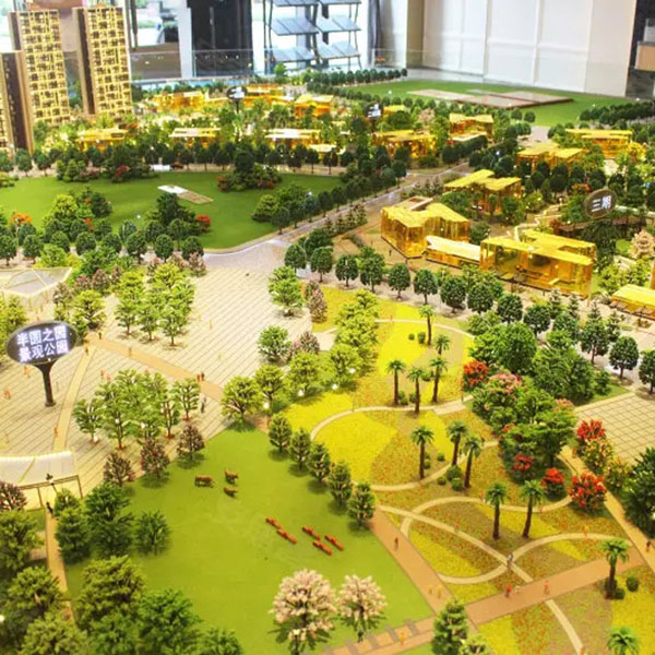 園林景觀沙盤模型製作案例