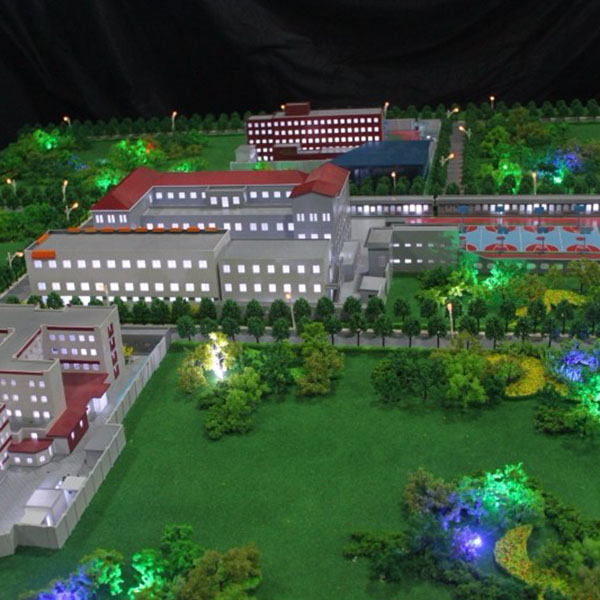 學校規劃沙盤模型製作案例