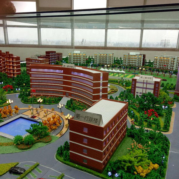 學校規劃沙盤模型製作案例