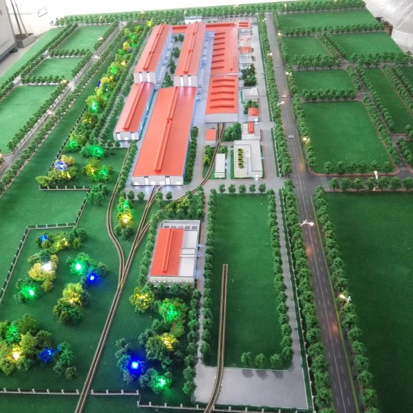 廠區沙盤模型製作案例