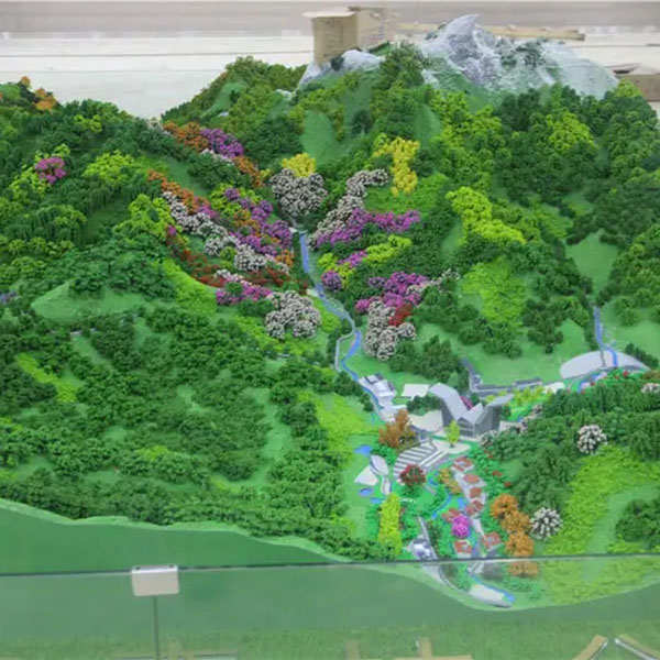 旅遊景區沙盤模型製作案例