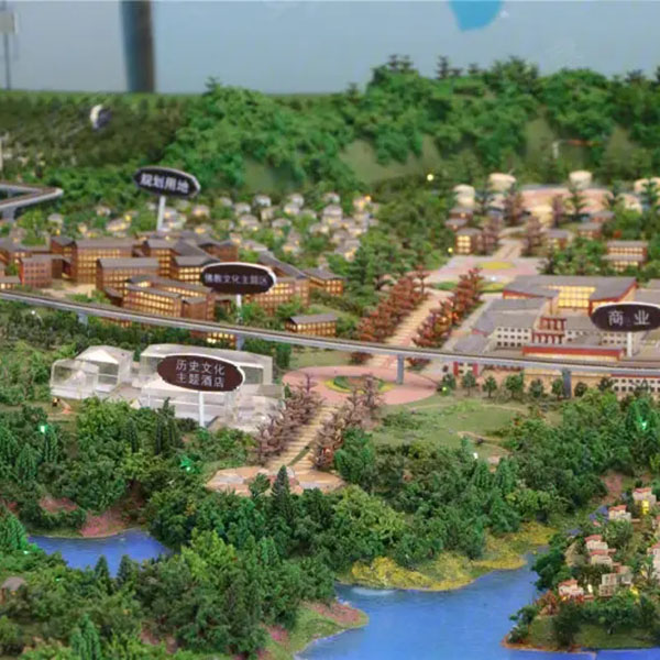 旅遊景區沙盤模型製作案例